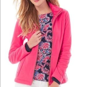 Lilly Pulitzer Zipper Fleece Grace Jacket Size L